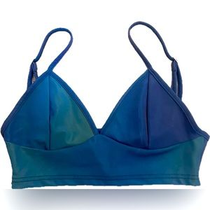 Holographic bralette cropped top (color changing) 👽